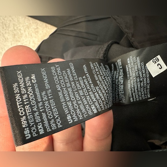 WHBM Black bootcut Ines Slacks - Picture 8 of 8